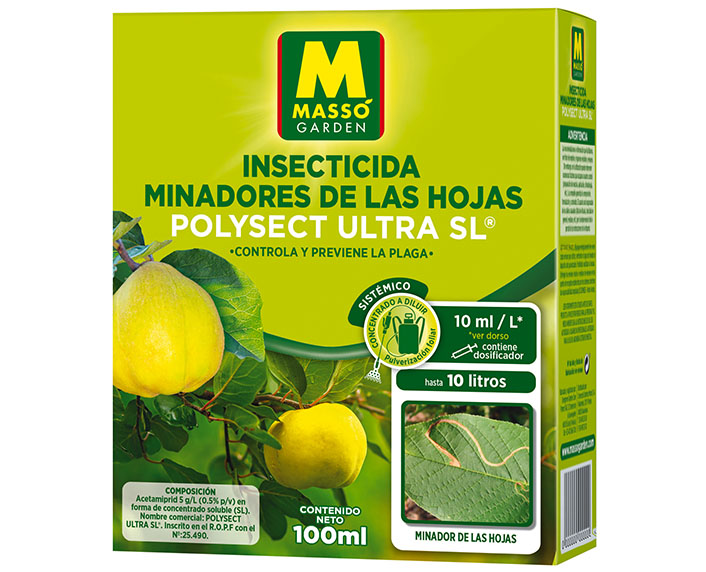 Insecticida sistémico contra los minadores de hojas